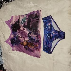 Matching Star Wars pajama set